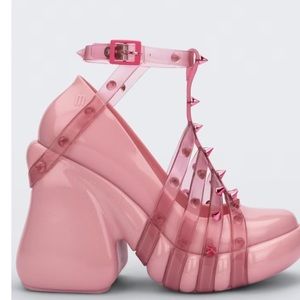 Backorder for November: Melissa X Jean Paul Gaultier Punk Love Pump (pink)